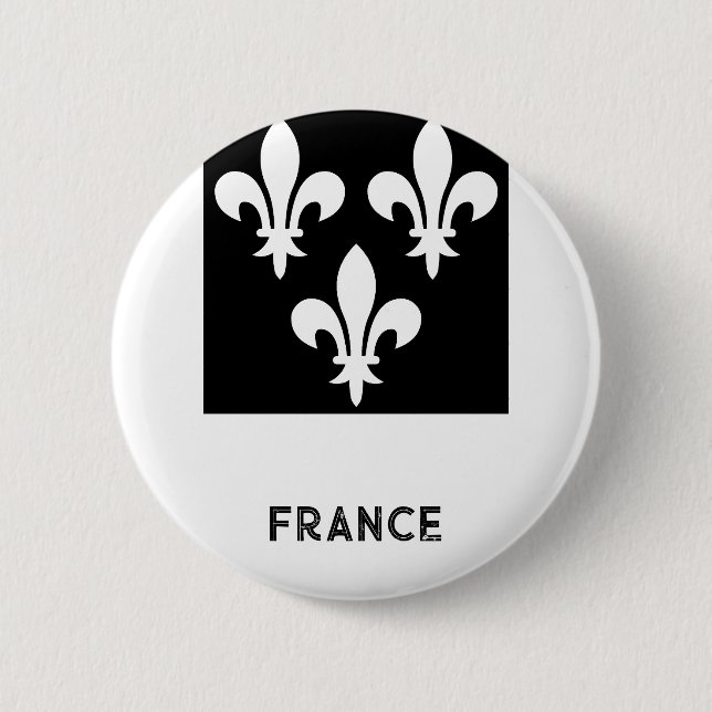 Medieval France Heraldic Print Monochromatic Art Knapp (Framsida)