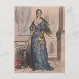Medieval French Costume Under Charles VI  Vykort