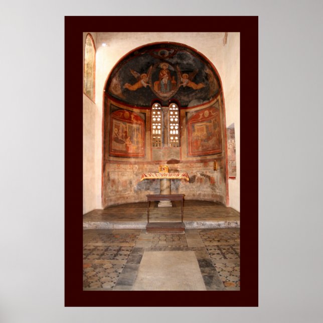 Medieval Frescoes Poster (Framsidan)