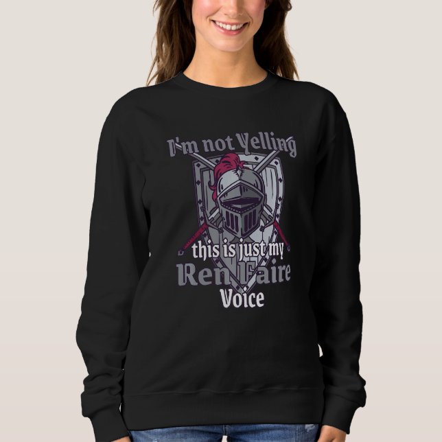 medieval funny Ren faire costume renaissance festi T Shirt (Framsida)