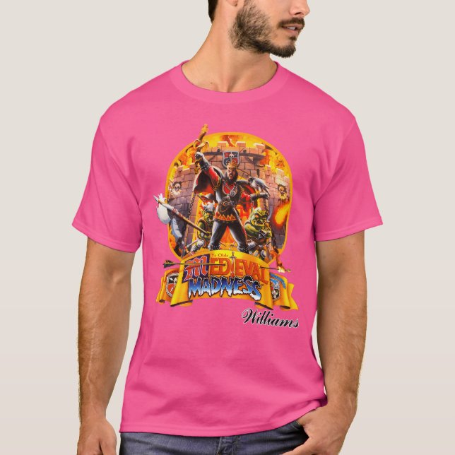 Medieval Galenhet Pinball T Shirt (Framsida)