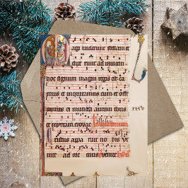 Medieval Gregorian Chant-jul Tre Kung Vykort