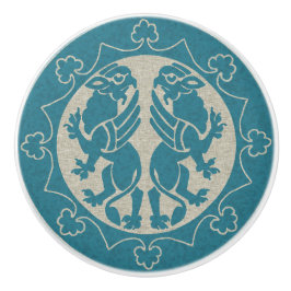 Medieval Griffins Knopp