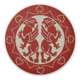Medieval Griffins Knopp
