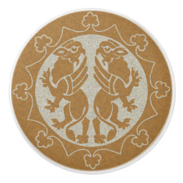 Medieval Griffins Knopp