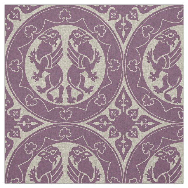 Medieval Griffins Tyg (Provkarta)