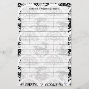 Medieval Hjort och Träd, kontorsmateriel Brevpapper
