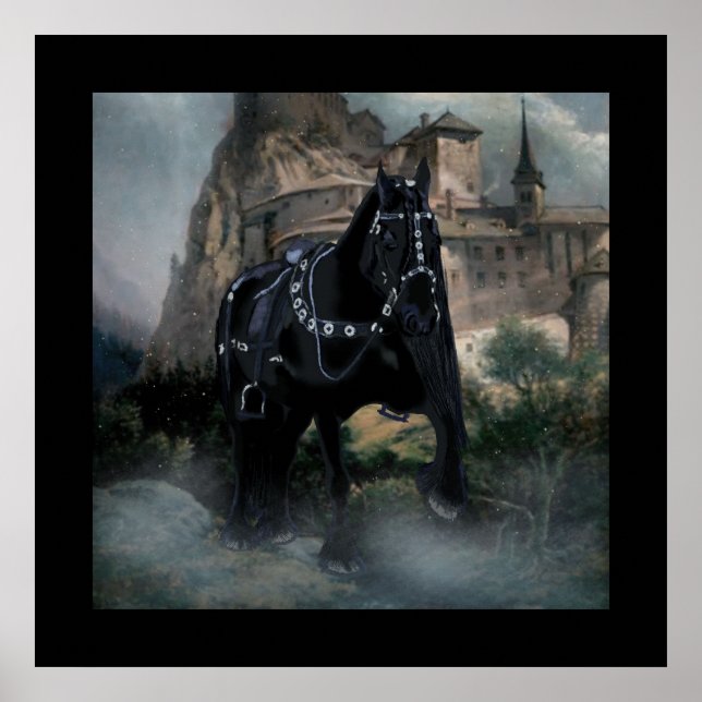 Medieval Horse - Poster (Framsidan)
