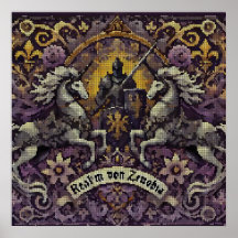 Medieval inspirerad väggkonst