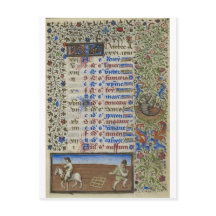 Medieval kalender: oktober