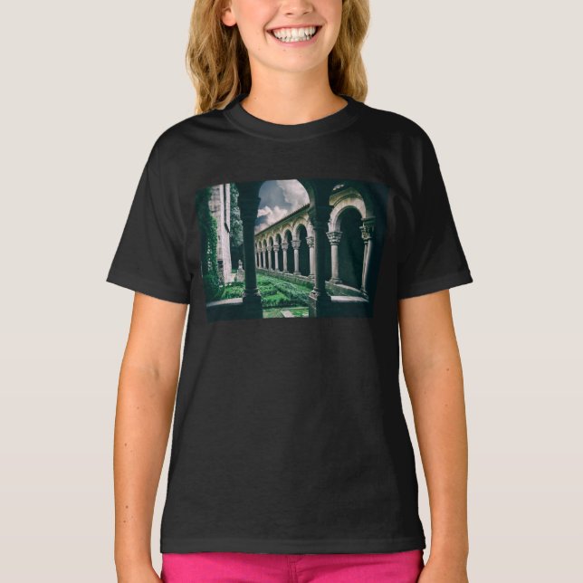 Medieval kloster t shirt (Framsida)