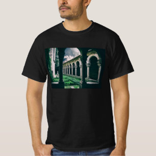 Medieval kloster t shirt