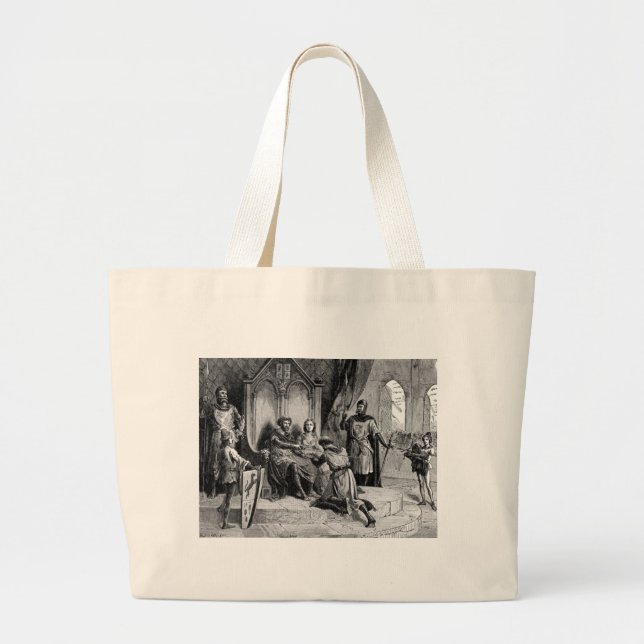 Medieval Knight Bag Jumbo Tygkasse (Framsidan)