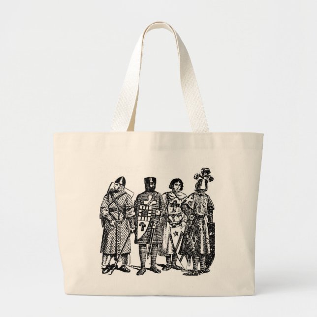 Medieval Knight Bag Jumbo Tygkasse (Framsidan)