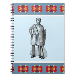 Medieval Knight bärbar dator Anteckningsbok