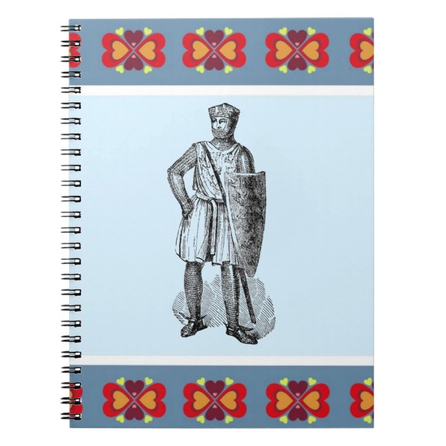 Medieval Knight bärbar dator Anteckningsbok (Framsidan)