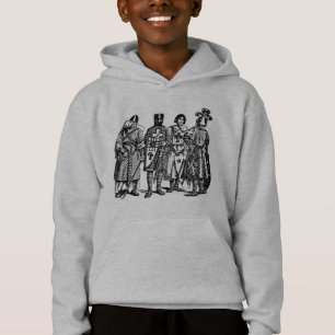Medieval Knight Barn Hooded SweatShirt T Shirt