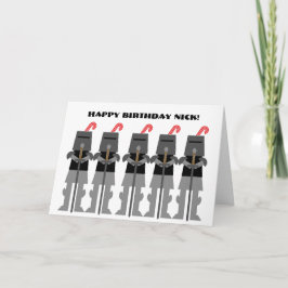 Medieval Knight Birthday Kort