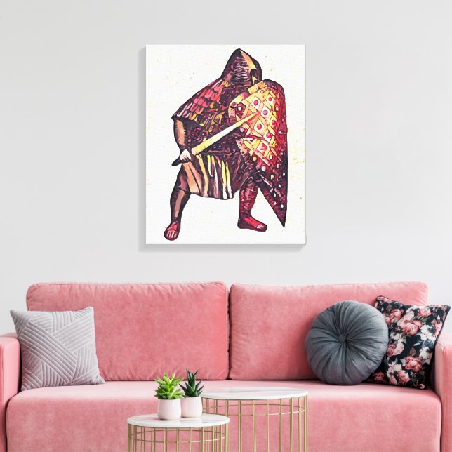 Medieval Knight Canvastryck (Insitu (Vardagsrum))