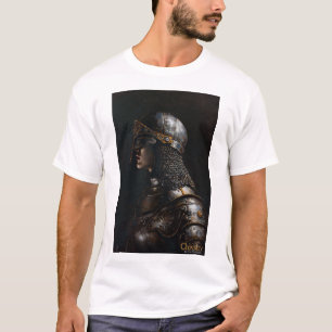 Medieval Knight Chivalry in Shadows T-Shirt