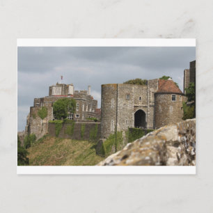 Medieval Knight Horses Lejon Castle Party Destiny Vykort