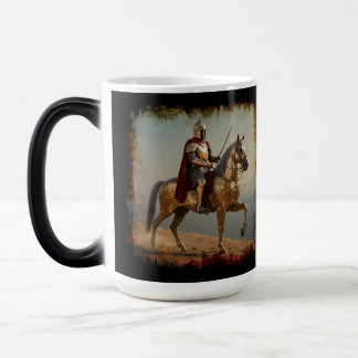 Medieval Knight i Spanien Magisk Mugg