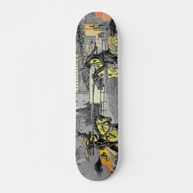 Medieval Knight Jousting Skateboard (Framsida)