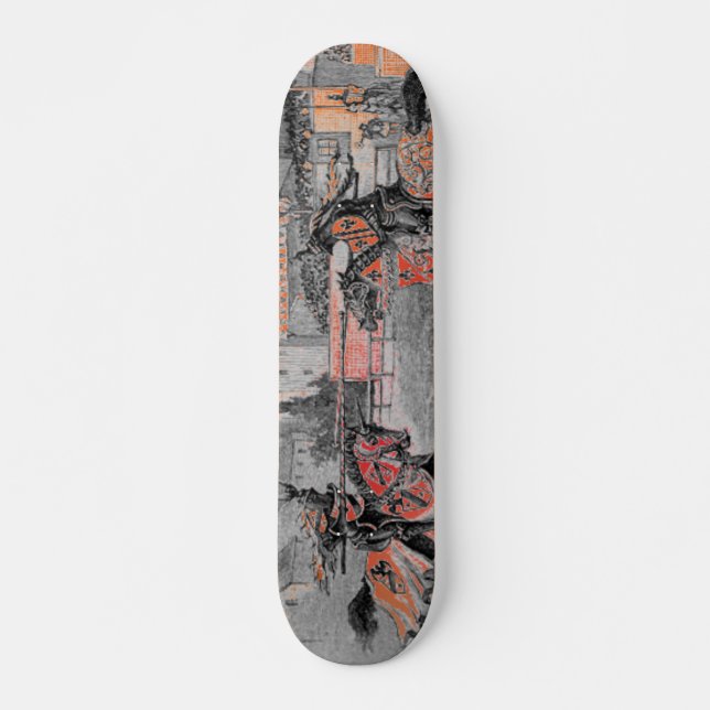 Medieval Knight Jousting Skateboard (Framsida)