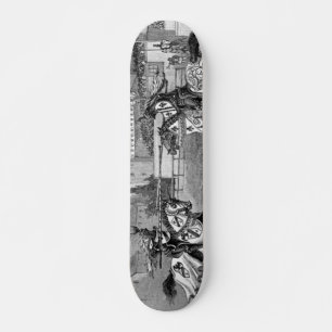 Medieval Knight Jousting Skateboard Bräda 20,5 Cm