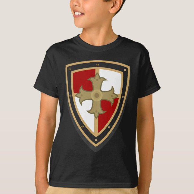 Medieval Knight - Medieval Renaissance Tunisic T Shirt (Framsida)