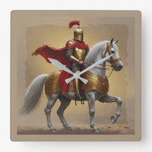 Medieval Knight och Horse