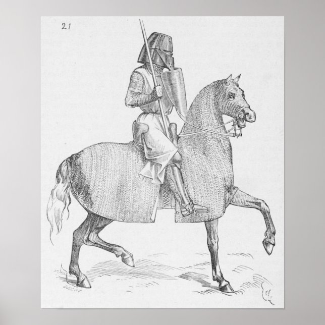 Medieval Knight Poster (Framsidan)