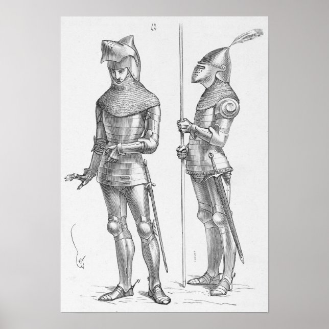 Medieval Knight Poster (Framsidan)