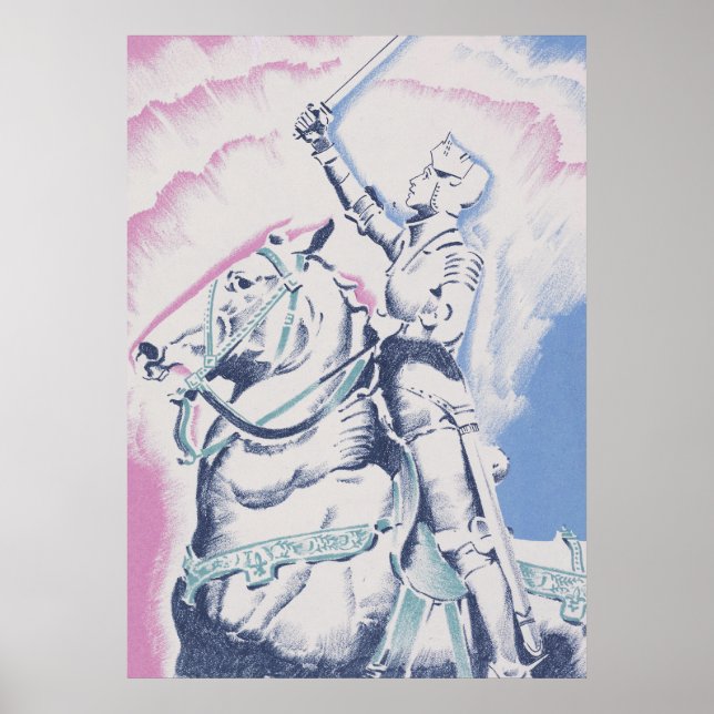 Medieval Knight Poster (Framsidan)