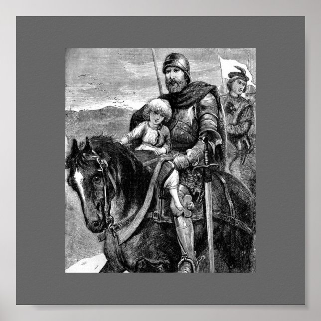 Medieval Knight Poster (Framsidan)