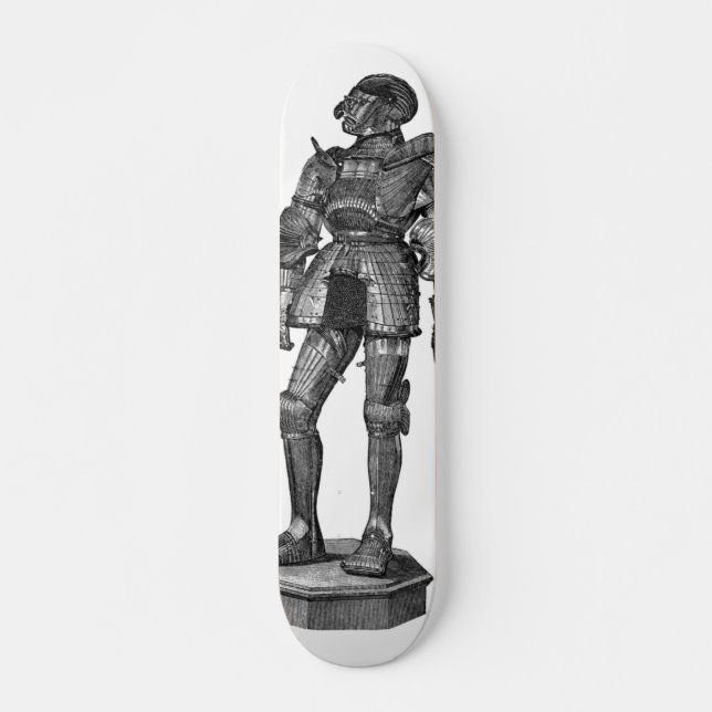 Medieval Knight Skateboard Bräda 20,5 Cm (Framsida)