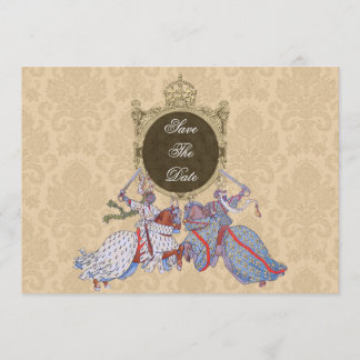 Medieval Knight Spara datumkort Datumet