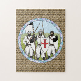 Medieval Knight Templar Pussel