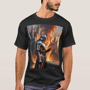 Medieval Knight Texting Meme Shirt T