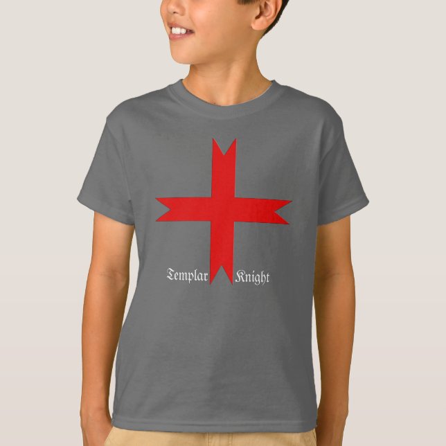Medieval Kor i Knight-mallen Tee Shirt (Framsida)