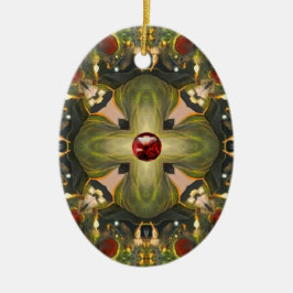 Medieval Kor Julgransprydnad Keramik