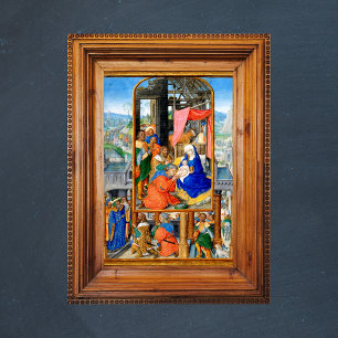 Medieval kristen jultomhet 3 Kung Poster