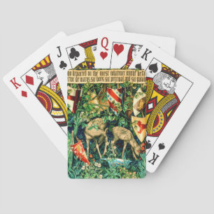 Medieval Kung Arthur William Morris Casinokort