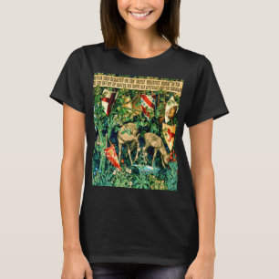 Medieval Kung Arthur William Morris T Shirt