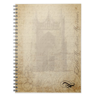 Medieval Letterhead - Palimpsest Anteckningsbok