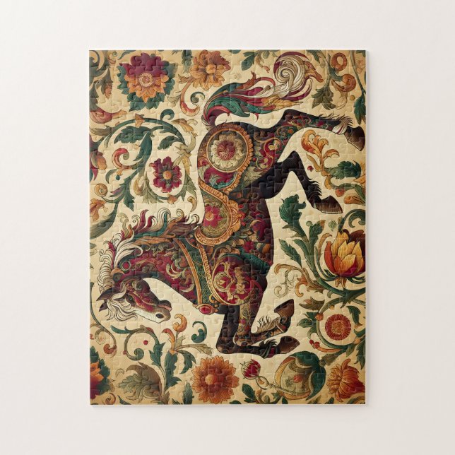 Medieval, magisk steg i Bloom Pussel (Vertikal)