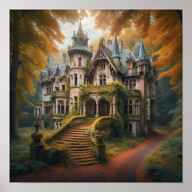 Medieval Mansion Poster (Framsidan)