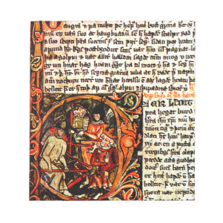 Medieval Manuscript-Anteckningsblock Anteckningsblock