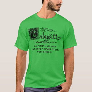 Medieval Master Babyvvakt T Shirt