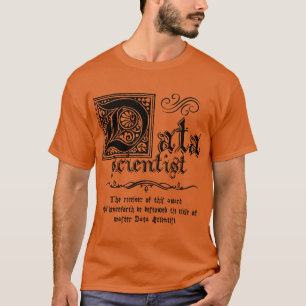 Medieval Master Data Scientist T Shirt